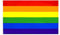 Gay Pride Bandera, Bandera del Arco Iris Arcoiris LGBT Flag, Anti UV y Viento, colores vivos y resistente a los rayos UV,Arcoiris Orgullo Gay Festival Celebración Diversidad 90x150cm