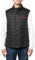 HUGO Men's Stand Collar Puffer Vest, Black Oil, XXL