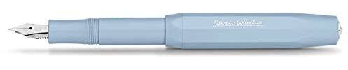Kaweco Sport Fountain Pen Mellow Blue I Premium Fountain Pen for Ink Cartridges with Steel Nib I EF (Extra Fine)