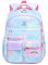 BYXEPA Mädchen-Schulrucksäcke, 40,6 cm, niedliche Büchertaschen mit Fächern für Teenager, Mädchen, Kinder, Studenten, Grundschule, Kinderschultasche, Blau, Rucksack Backpacks
