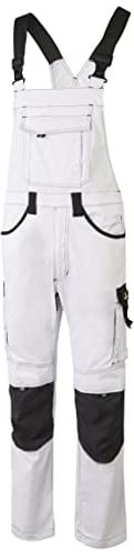 Hans Schäfer Workwear HSW Professional – Latzhose für Herren – Lange Arbeitshose mit Knietaschen – Bequem, strapazierbar und qualitativ