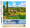 Figured'Art Peinture par Numéro Adulte Paysage aux Pâtis - Camille Pissarro - Activité Manuelle Kit de Loisir Créatif DIY Numéro d'Art Complet - 40x50cm avec châssis en bois à monter