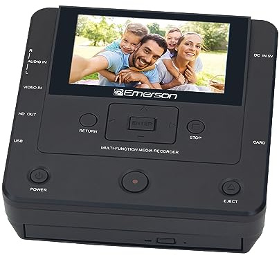 Emerson EMT-1200 Multimedia Recorder, 4.3-Inch