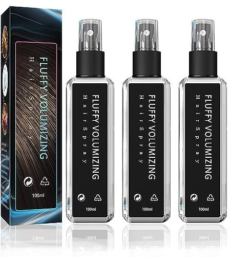 Natural Plant Protein Hair Thickening Spray,Fluffy Hair Spray Extra-Volume Magic Styling Gel,Extra-Volume Magic Styling Gel Non Sticky,Long-lasting Bright, DIY Hairstyle for All Hair Types