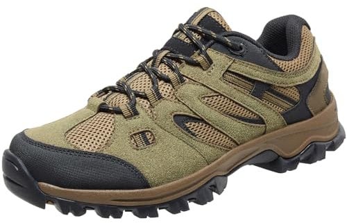 OutPro Wanderschuhe Herren, Trekkingschuhe Low-Top für Herren, Outdoor-Knöchelunterstützung, Atmungsaktive Hiking-Trails-Schuhe, Wander-Sneaker