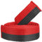 PATIKIL Taekwondo Farbiger Ranggürtel, 1,6 x6Ft 1,8M Polyester Kampfsport Judo Karate Gürtel für Unterricht Praxis, Rot-Schwarz