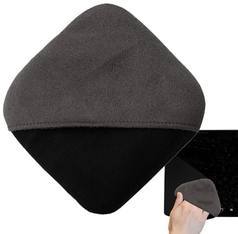Chiffon de nettoyage pour écran d'ordinateur, en microfibre pour téléphone portable | Chiffon de nettoyage compact pour smartphones, TV LCD, tablettes, écrans d'ordinateur portable, objectifs