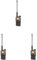 3 set of Radio Outdoor Walkie Talkies Long Range Professional Portable Handheld Radio