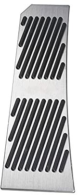 LDAAA Auto Edelstahl Pedale Auto rutschfeste Gas Bremse Rest Pedalabdeckung Gaspedale Pad Schutzabdeckung Zubehör, für BMW 5 6 7 Series F01 F07 F10 F11 F06 F13 X3 F25 X4 F26 Z4 E89 E85