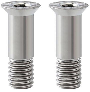 Qaonsciug 2 Pcs Bicycles Rear Derailleur Screws Alloy Guide Wheel Screws Guide Wheel Fixing Bolts Screws