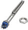 AUPERS Élément chauffant à eau 1 pouce BSP/NPT tout 304SUS avec accessoire 220~240V Type à vis Chauffe-eau à immersion for chaudière à eau Reality(NPT 220-240V_4.5KW 290MM)