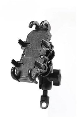 Support Navigation GPS Moto Support Navigation Universel Téléphone Portable 8 Griffes Fixes Absorption Des Chocs Anti-vibration Pour Moto Scooter Vélo Tout-terrain Vélo Électrique Support Denavigation