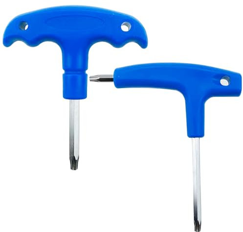 Qusmeiyici 2 Pack Adjustable Golf Tool, Golf Wrench with Plastic Handle Metal Golf Driver Tool Stainless Steel Golf Head Adjustment Tool Golf Club Wrench for Driver Clubs Fairway Hybrids