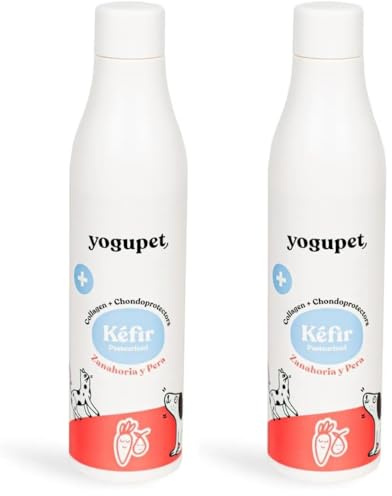 YOGUPET Kéfir Anti-inflammatoire Poire et Carotte 200 ML (Lot de 2)