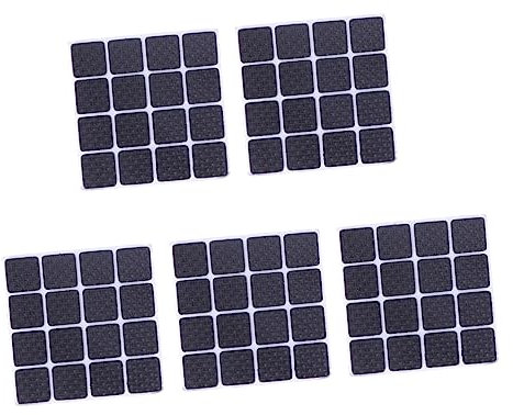 HOMSFOU 10blätter Anti-rutsch Möbel Pads Rutschstopper Bodenschoner Selbstklebende Eva Möbelgreifer Schutz Vor Kratzern Und Abrieb Quadratische Form Für Stühle Und Tische