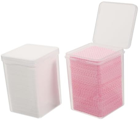 OFFIGAM Glue Lash Cleaning Pads Nail Polish Remover Wipes Eyelash Extension Wipes
