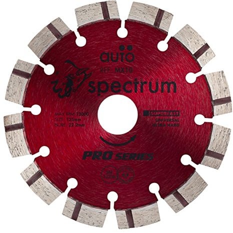 Spectrum Pro Laser Turbo Universal Diamond Blade - 115/22mm