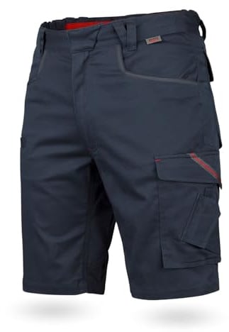 WÜRTH MODYF Arbeitsshorts Stretch X - professionelle Arbeitshose für Herren - Arbeitsshorts mit Reißverschluss - in den Größen 40-66 in Weiß und weiteren Farben