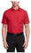 Van Heusen Men's Short Sleeve Poplin Solid Dress Shirt, Flame, XL (Nek 44 cm)