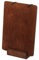 Tischaufsteller Woody Ring aus Holz dunkel A6