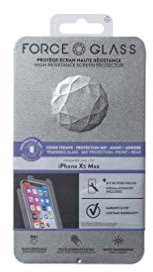Force Glass Verre Trempé Avant et Arrière pour iPhone XS Max