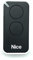 Nice Era-Inti Télécommande compatible 2 touches 433,92 Mhz rolling code remplace la télécommande Very VR - ONE ON1 ON2 et FLOR FLO2R-S FLO1R-S ouverture portail noir