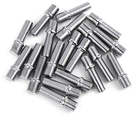 X AUTOHAUX 20Stk. 50mm M14 x 1,5 zu M12 x 1,5 Radbolzen Umrüstbolzen