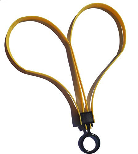 Faltbare Nylon-Handschellen 10 Stück