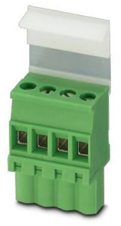 PHOENIX CONTACT MVSTBW 2,5/10-STEH-5,08 Leiterplattenstecker, Nennquerschnitt 2,5 mm², Grün, Anzahl der Anschlüsse 10, Artikelfamilie MVSTBW 2,5/..-STEH, Rastermaß 5,08 mm, 50 Stück