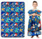 Franco Kids Bedding Überwurfdecke, superweich, Plüsch, 157,5 x 228,6 cm, Sonic The Hedgehog