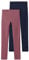 NAME IT NKFVIVIAN 2P Legging L NOOS 13205781, Deco Rose/Packed with Dark SAP, 86/92