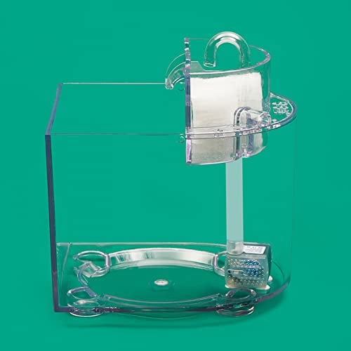 LSQ Aquarium, Aquarium, Upgrade-Hydroponik-Wachstumssystem, selbstreinigendes Aquarium mit Filter, Aquaponik-Fischschalen, Dekorationen und Zubehör für Wasserpflanzengarten