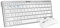 TECLADO + RATON INALAMBRICO SUBBLIM PLATEADO / BLANCO