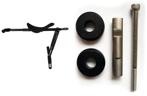 MAC-RIDE Kindersitz, Schwarz, one Size & Set E-Bike/VAE Zubehör, Kindersitz für Erwachsene, Unisex, Schwarz, Einheitsgröße