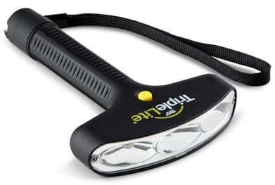 TripleLite 330 lm Black LED Flashlight AA Battery