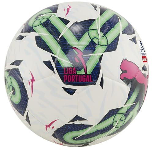 PUMA 084208-01 Orbita Liga Portugal HYB Soccer Ball Unisex White Taille 5