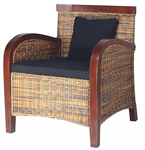 GuyAna Sessel Handgewebtes Rattan TV Sessel Fernsehsessel Elektrisch Sessel