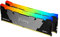 Kingston FURY Renegade RGB 64Go 3200MT/s DDR4 CL16 DIMM (Kit de 2) Mémoire pour PC de Game - KF432C16RB2AK2/64