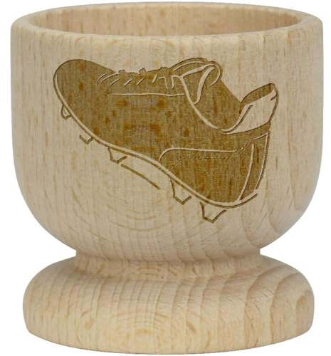 'Football Boot' Wooden Egg Cup (EC00025652)