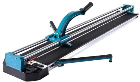 IISEEUU Tile Cutters | Hand Tool 55 Inch Double Rails Tile Cutters,Easy Tile Cutter with Tungsten Alloy Cutting Wheel for Precision Cutting Porcelain and Ceramic Tiles