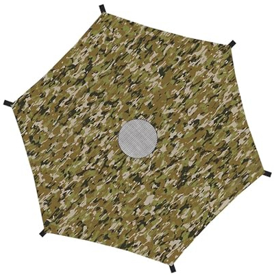 Trampoline Top Cover Round Sun Protection 8ft-16ft | Trampoline Sun Shade Cover for Backyard for Outdoor Playground Garden Kids Spring Winter