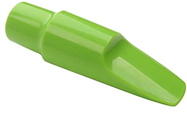 CHICIRIS Alt -Saxophon -Mundstück, Plastik Kompaktalz Saxo Mundstück Flöte Top Cover mit Wunderschönen Sound Jazz Musikinstrumentenzubehör, Kunststoff Altax, Compact Sax (Green)