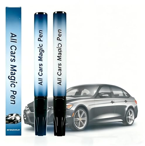 KARELLS All Cars Magic Pen – 2pcs Magischer Stift Zur Kratzerentfernung Im Auto,Schnelle Lösung Für Kratzer Und Lackschäden,Passt Für Alle Autofarben,Einfach Zu Verwenden
