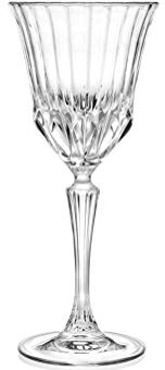6 Verres à Vin en Cristal - Service Concorde Prestige (28 cl) - Art de la Table - Maison Klein - Artisan du Cristal - Coffret Cadeau - Estampillé : Klein 54120 Baccarat France