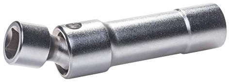 SW-Stahl 03632L Gelenk-Zündkerzeneinsatz, 3/8, 21 mm, 12-kant Nuss | Spezieller Zündkerzen-Schlüssel aus Chrom-Vanadium mit Gelenkfunktion für präzisen Zugriff in engen Motorräumen.