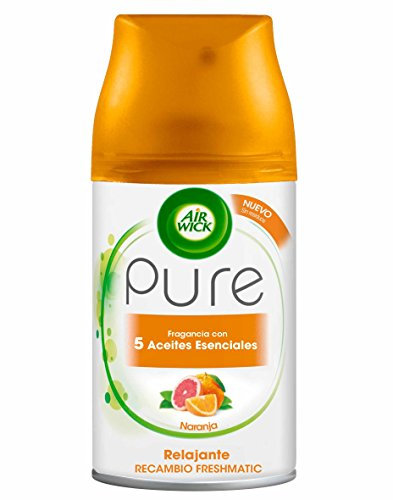 Air Wick Freshmatic Pure Essential Oils Lufterfrischer Energiesparend Orange - 1 Stück