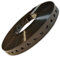 1 Rolle (10 m) Lochband kunststoffummantelt schwarz (27 mm)