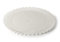 OISE ART STORE Trade Shop - Set 2pz. Vassoio Trama Trinato Bianco 28cm Rotondo Piatto sotto Dolci Trasporto