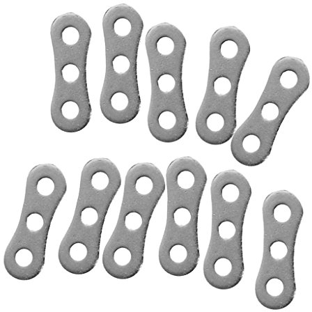 Perfeclan 10pcs Zelt Seilspanner Camping Zeltleinenspanner Zeltschnur Spanner mit 3