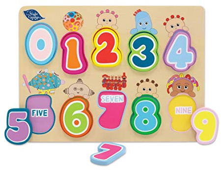 In The Night Garden 1093 Wooden Number Puzzle